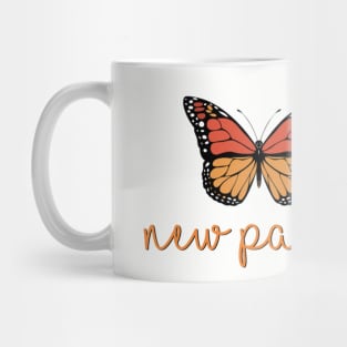 new paltz butterfly Mug